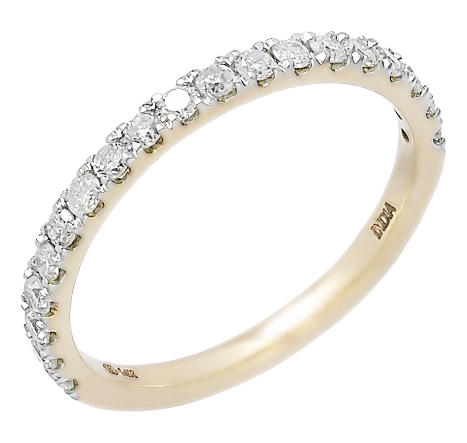 Image 560791_YG1CT.jpg , Product 560-791 / Price $999.99 - $2,399.99 , 14K Gold Diamond 3/4 Anniversary Ring from Diamond Show on TSC.ca's Jewellery department