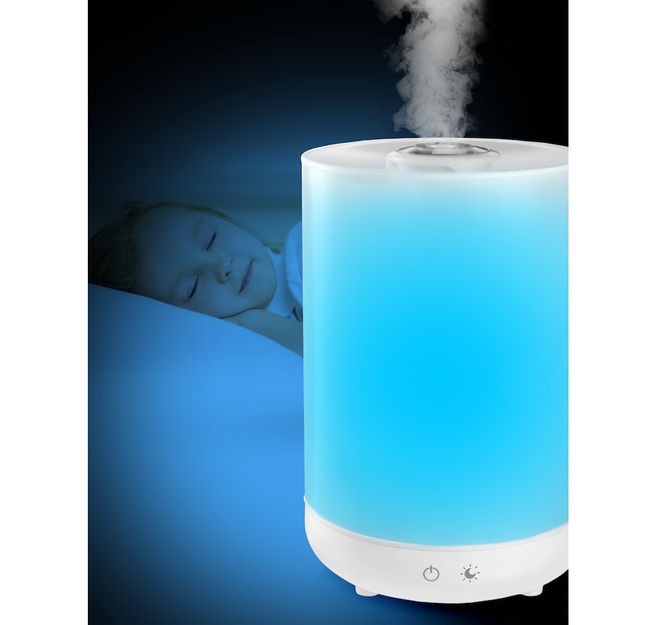 Image 560973_ALTMORE3.jpg, Product 560-973 / Price $19.33, Bell + Howell Top Fill Colour-Changing Humidifier from Bell + Howell on TSC.ca's Home & Garden department