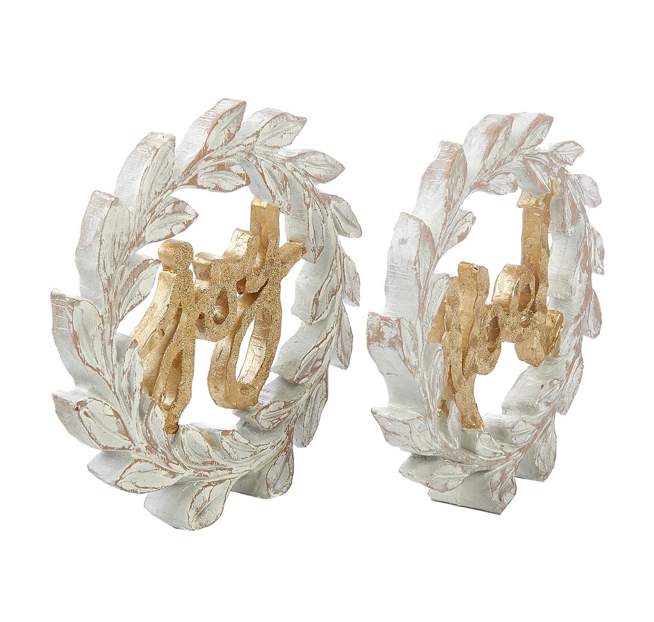 Image 560983_ALTMORE1.jpg, Product 560-983 / Price $22.88, Holiday Memories 9" Resin 2-Piece Wreath Set from Holiday Memories on TSC.ca's Home & Garden department