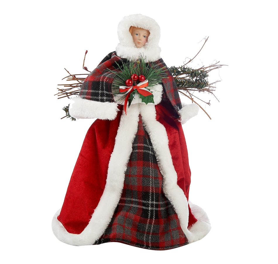 Image 560994_ANG.jpg, Product 560-994 / Price $24.88, Holiday Memories Plaid Figures from Holiday Memories on TSC.ca's Home & Garden department