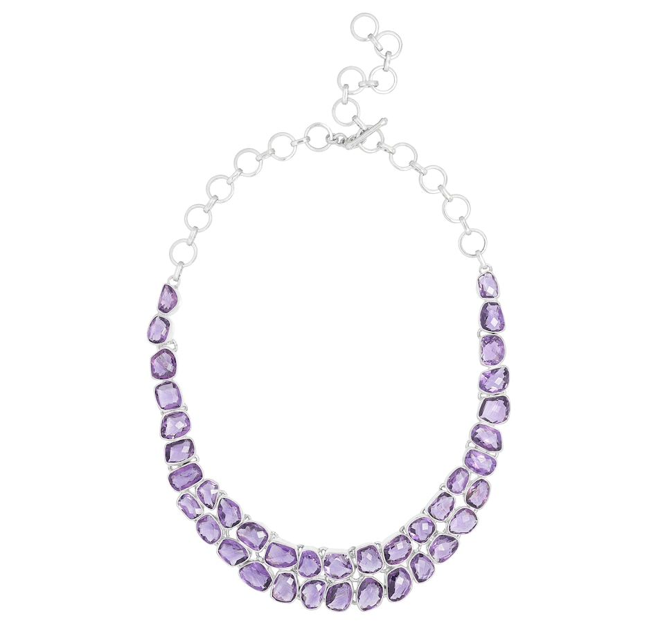 tsc.ca - Himalayan Gems Sterling Silver Amethyst Necklace