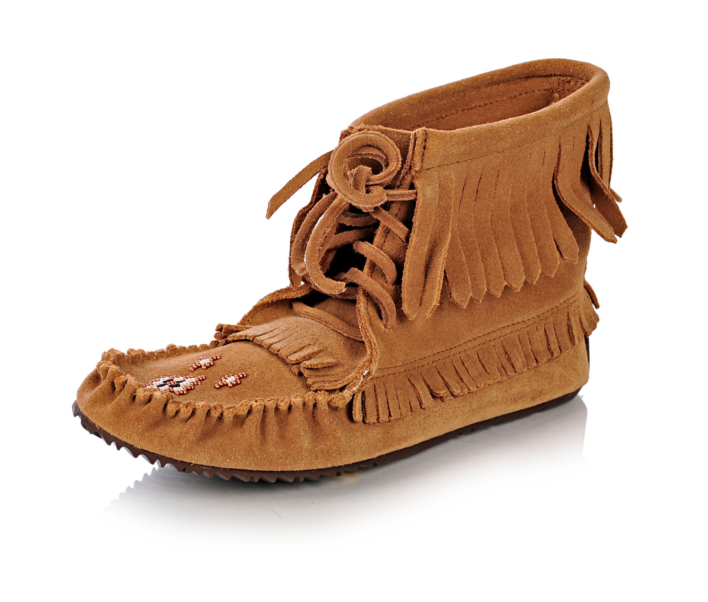 Harvester suede lined on sale moccasin