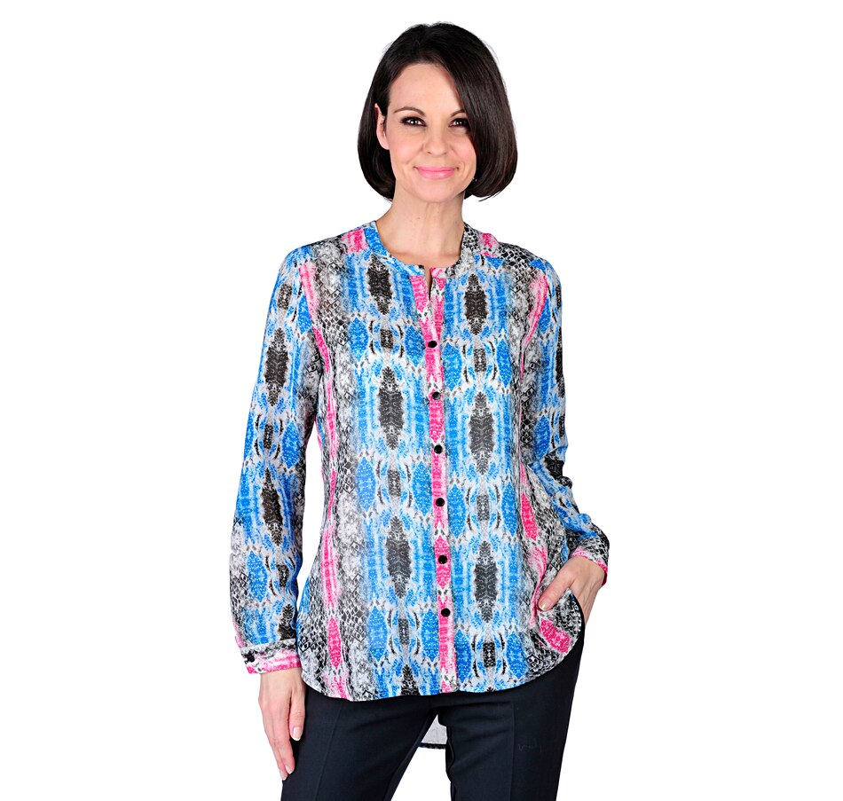 Image 591844_ANP.jpg , Product 591-844 / Price $34.33 , Guillaume Chiffon Blouse with Cami on TSC.ca's Fashion department