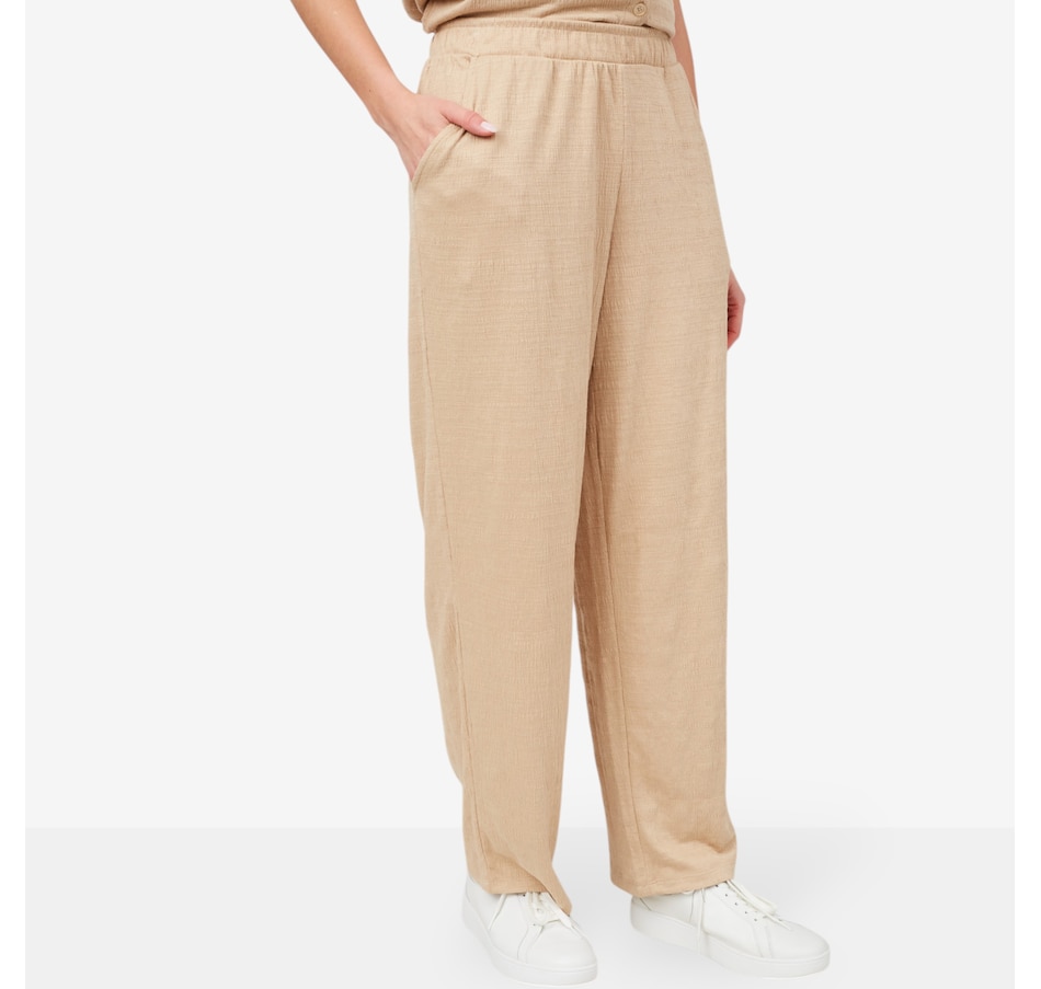 Cuddl Duds Slub Knit Lounge Pant