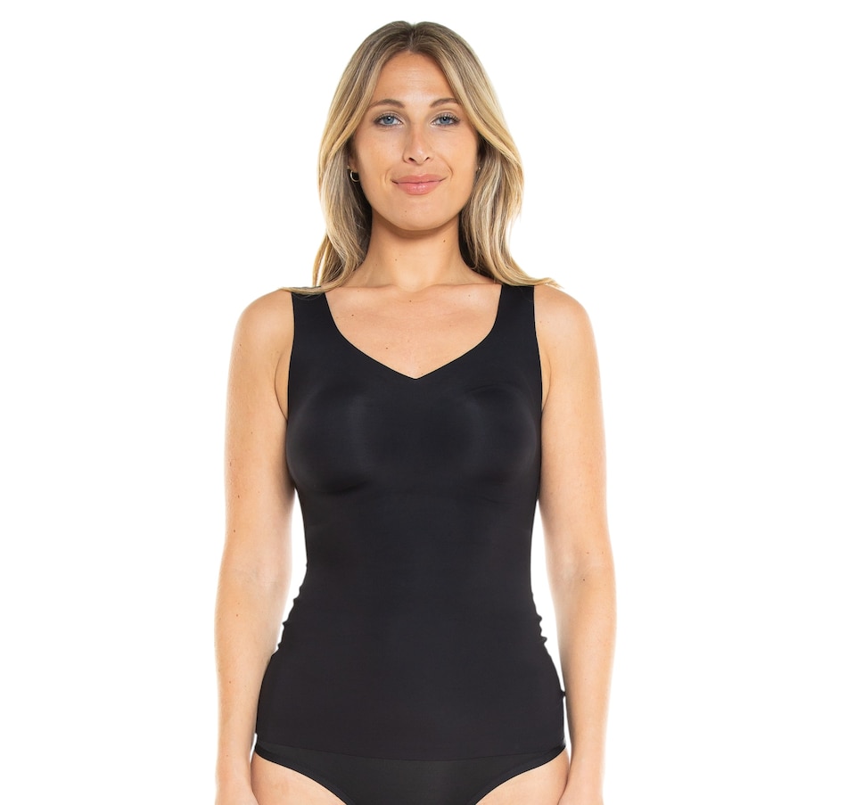 Image 595354_ALTMORE1.jpg, Product 595-354 / Price $49.88, Rhonda Shear Butterknit Smoothing V-Neck Tank (2-pack) from Rhonda Shear Shapewear on TSC.ca's Fashion department