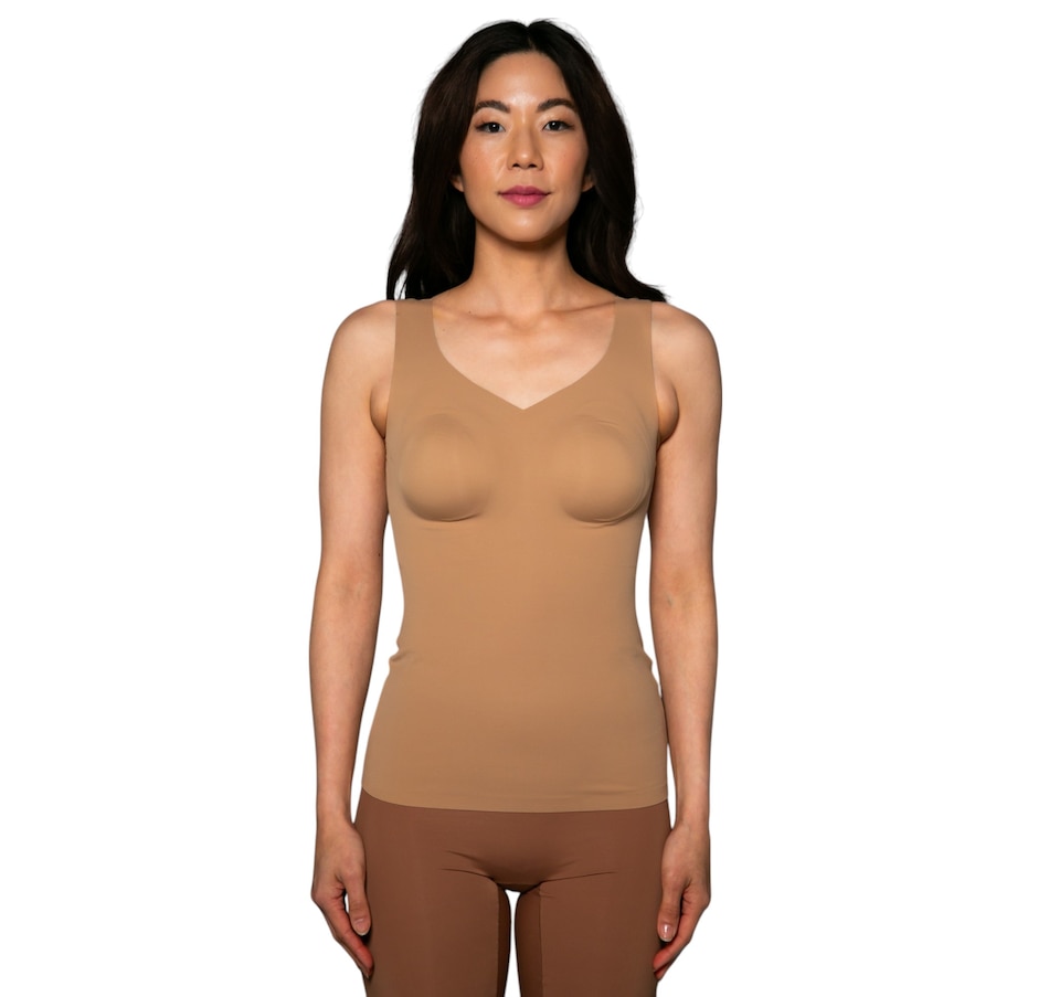 Image 595354_ALTMORE5.jpg, Product 595-354 / Price $49.88, Rhonda Shear Butterknit Smoothing V-Neck Tank (2-pack) from Rhonda Shear Shapewear on TSC.ca's Fashion department