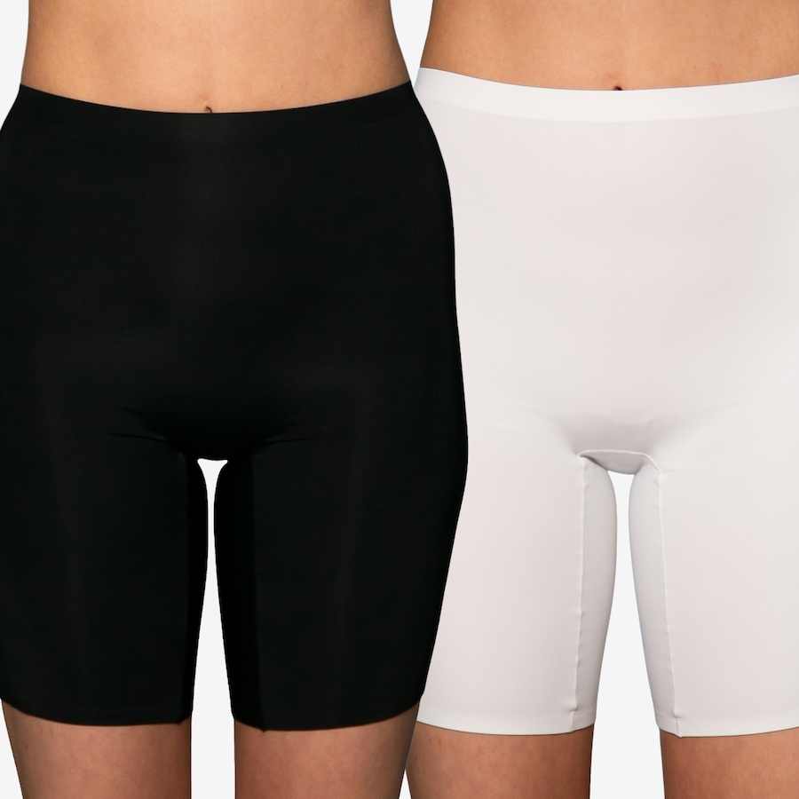 Image 595355_BKW.jpg, Product 595-355 / Price $44.99, Rhonda Shear Butterknit Longline Shaper Short (2-pack) from Rhonda Shear Shapewear on TSC.ca's Fashion department