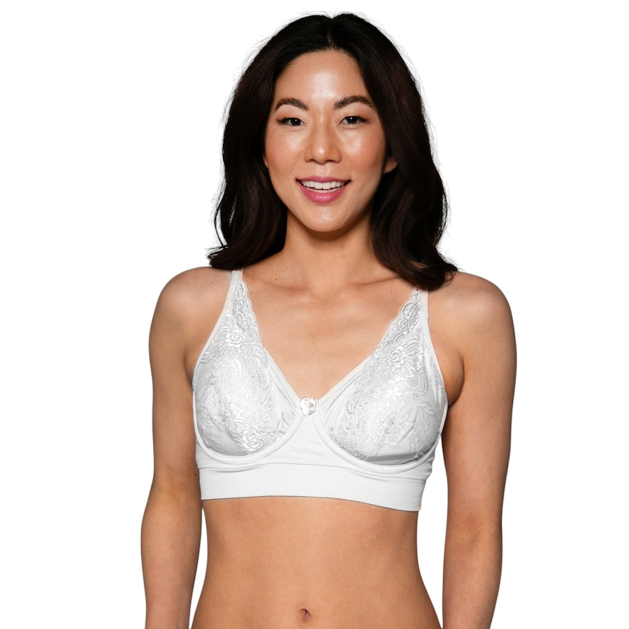 Image 595356_ALTMORE3.jpg, Product 595-356 / Price $49.88, Rhonda Shear Butterknit No Wire Underwire Bra with Lace (2-pack) from Rhonda Shear Shapewear on TSC.ca's Fashion department