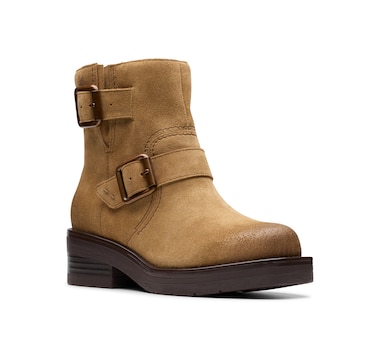 Clarks Rebelle Buckle Ankle Boot