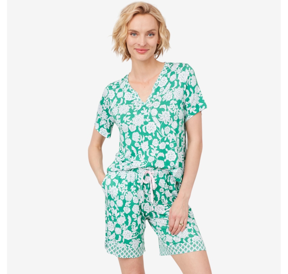Image 598654_ALTMORE2.jpg, Product 598-654 / Price $44.88, Cuddl Duds Smooth Jersey Dreaming On The Edge PJ Set from Cuddl Duds on TSC.ca's Fashion department