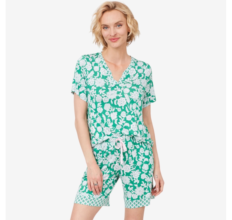 Image 598654_ALTMORE3.jpg, Product 598-654 / Price $44.88, Cuddl Duds Smooth Jersey Dreaming On The Edge PJ Set from Cuddl Duds on TSC.ca's Fashion department