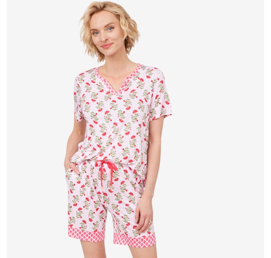 Image 598654_ALTMORE8.jpg, Product 598-654 / Price $44.88, Cuddl Duds Smooth Jersey Dreaming On The Edge PJ Set from Cuddl Duds on TSC.ca's Fashion department