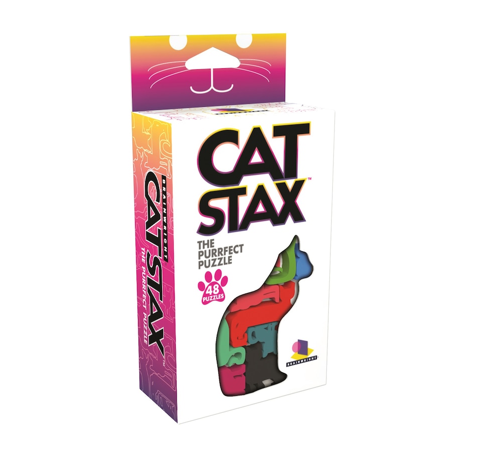 Image 600670.jpg, Product 600-670 / Price $25.99, Brainwright Cat Stax The Purr...
