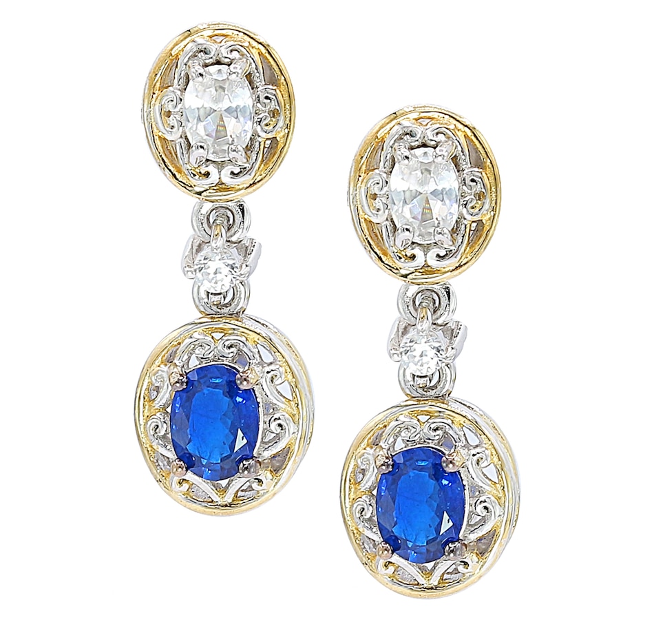 Jewellery - Earrings - Drop Earrings - Gems En Vogue Palladium Silver ...