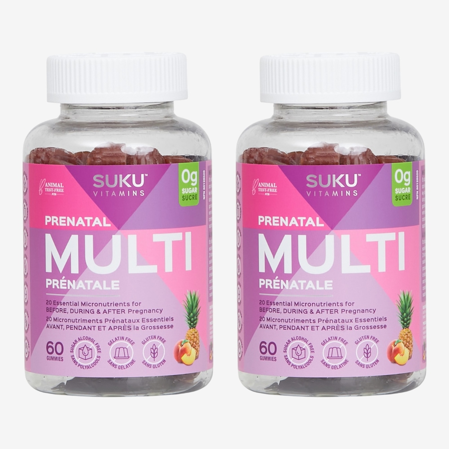 Image 600882.jpg, Product 600-882 / Price $54.99, SUKU Prenatal Multi Gummies (2-Pack)  from SUKU Vitamins on TSC.ca's Health & Fitness department