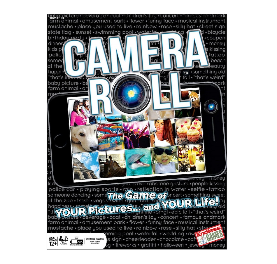 Image 600957.jpg, Product 600-957 / Price $31.99, Endless Games Camera Roll - The Game of Your Pictures and Your Life  on TSC.ca's Toys & Hobbies department