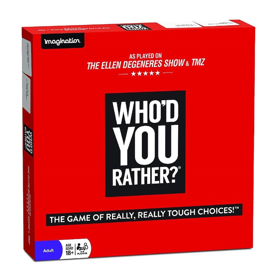 Image 600969.jpg, Product 600-969 / Price $31.99, Who'd You Rather The Game Of Tough Choices on TSC.ca's Toys & Hobbies department