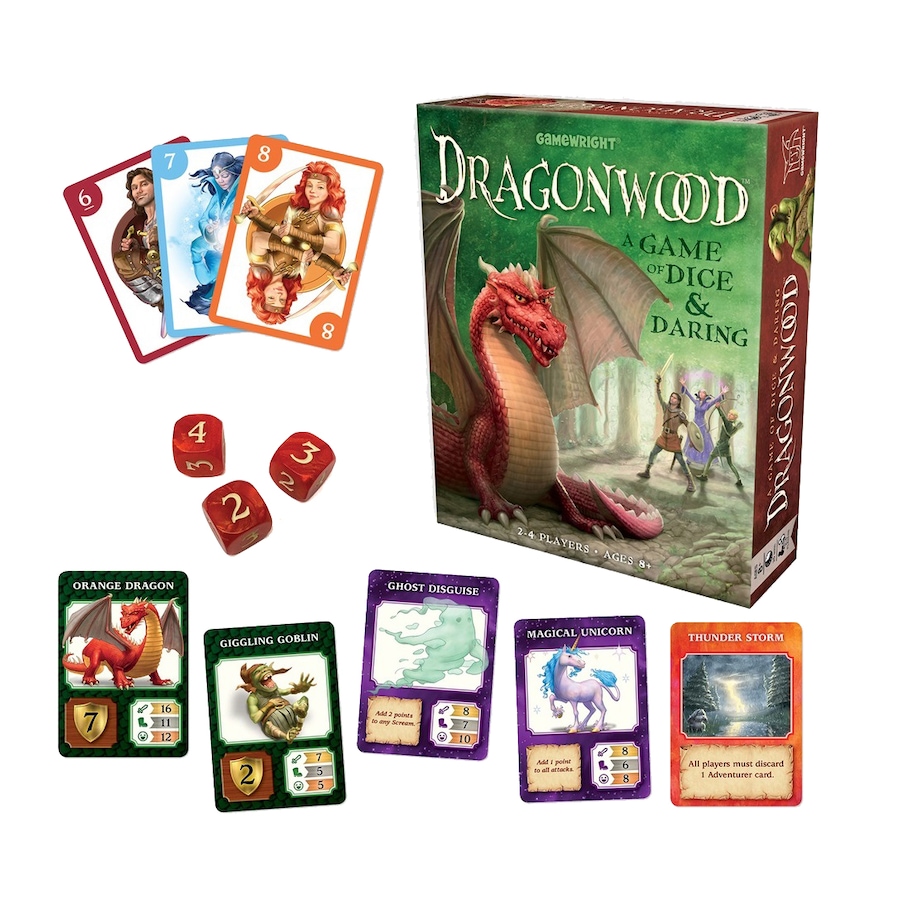 Image 600975_ALTMORE2.jpg, Product 600-975 / Price $31.99, Gamewright Dragonwood A Game Of Dice and Daring  on TSC.ca's Toys & Hobbies department
