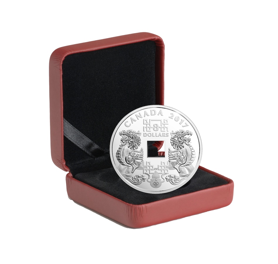 Image 603189_ALTMORE3.jpg, Product 603-189 / Price $149.95, $8 Fine Silver Proof Coin Feng Shui Good Luck Charms Plus Northern Song Cash Coin 960–1127 from Royal Canadian Mint (RCM) on TSC.ca's Coins department