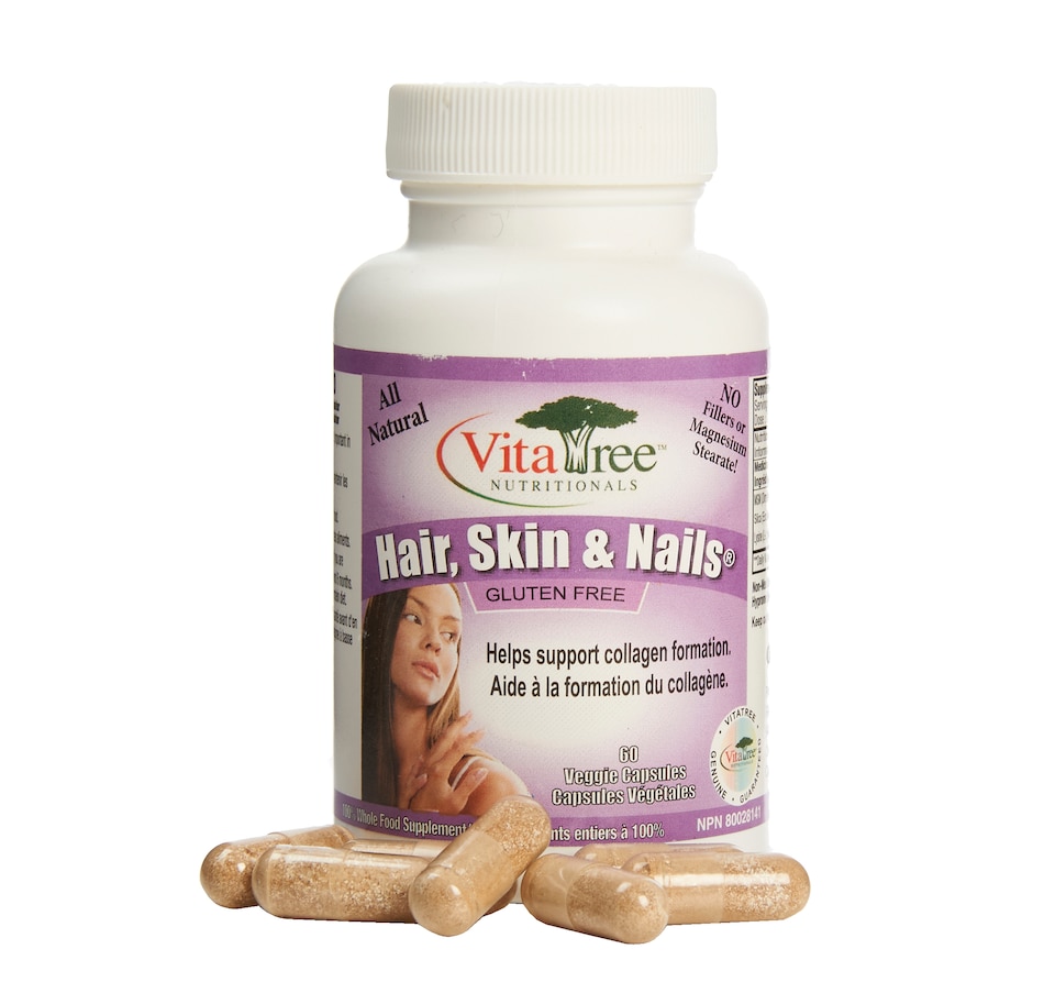 Health & Fitness - Vitamins & Supplements - Adults - General well-being - Look better - Skin - VitaTree Forte Hair, Skin and Nails - 60-Day Supply - Online Shopping for Canadians Health & Fitness - Vitamins & Supplements - Adults - General well-being - Look better - Skin - VitaTree Forte Hair, Skin and Nails - 60-Day Supply - Online Shopping for Canadians
