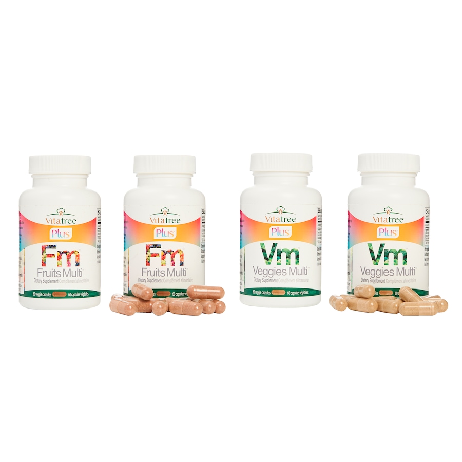 Image 603557.jpg, Product 603-557 / Price $155.99, VitaTree Plus Fruits Multi & Veggies Multi 60-Day from VitaTree Nutritionals on TSC.ca's Health & Fitness department