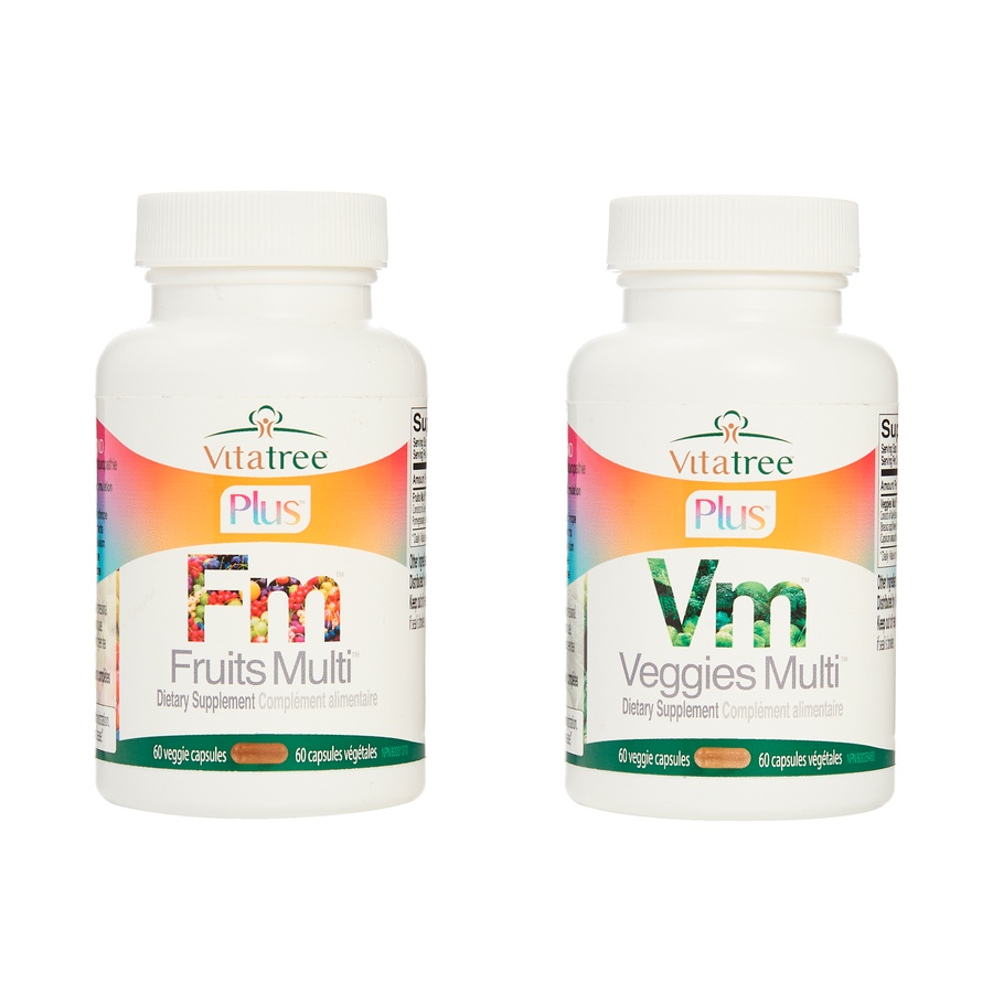 Image 603557_ALTMORE6.jpg, Product 603-557 / Price $155.99, VitaTree Plus Fruits Multi & Veggies Multi 60-Day from VitaTree Nutritionals on TSC.ca's Health & Fitness department