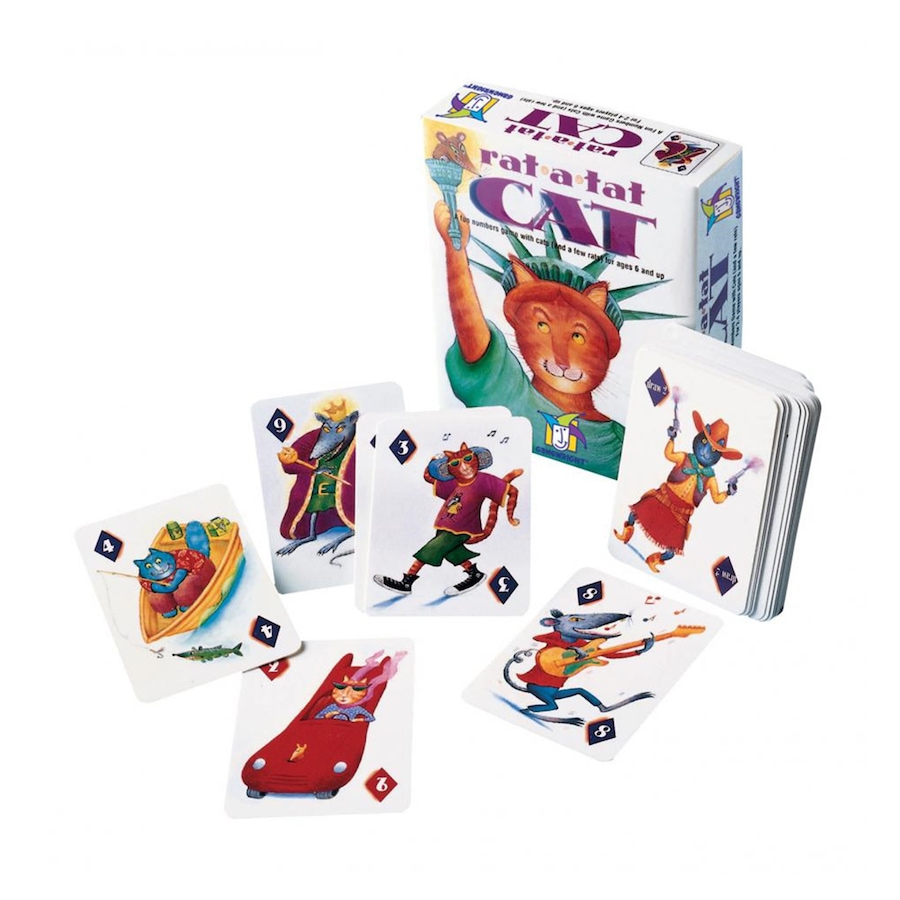 Image 603950_ALTMORE1.jpg, Product 603-950 / Price $20.99, Gamewright Rat-A-Tat Cat A Fun Numbers Card Game with Cats on TSC.ca's Toys & Hobbies department