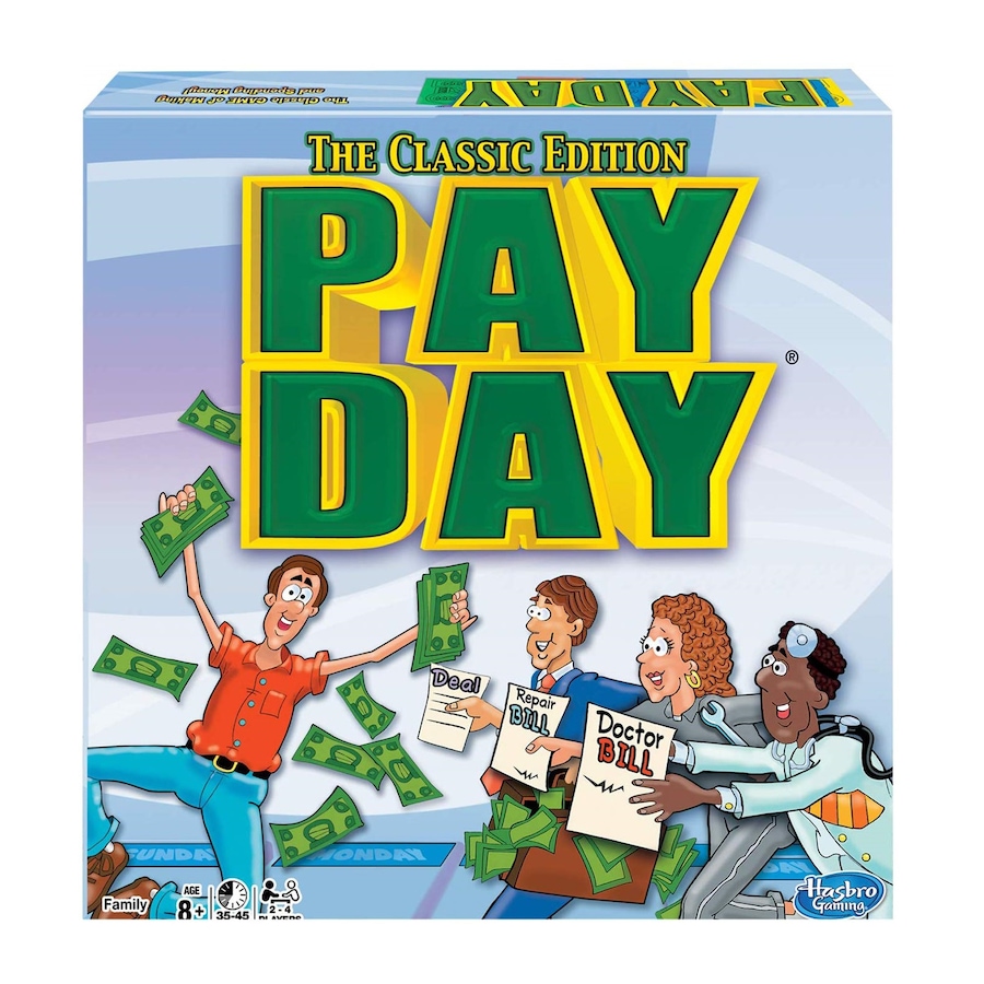 Image 603995.jpg, Product 603-995 / Price $31.99, Winning Moves Games - PayDay Board Game Classic Edition from Winning Moves on TSC.ca's Toys & Hobbies department