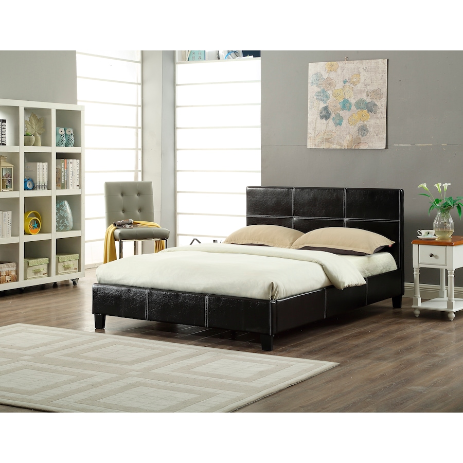 Image 609478_ESP.jpg, Product 609-478 / Price $401.99 - $536.99, Titus Upholstered Panel Headboard and Bed Frame from Titus Furniture on TSC.ca's Home & Garden department