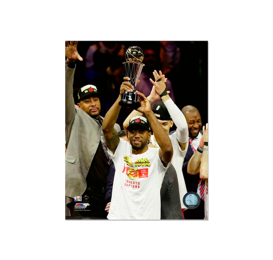 Image 609569_ALTMORE1.jpg, Product 609-569 / Price $129.99, Kawhi Leonard Toronto Raptors Engraved Framed Photo - 2019 Playoff MVP on TSC.ca's Sports department