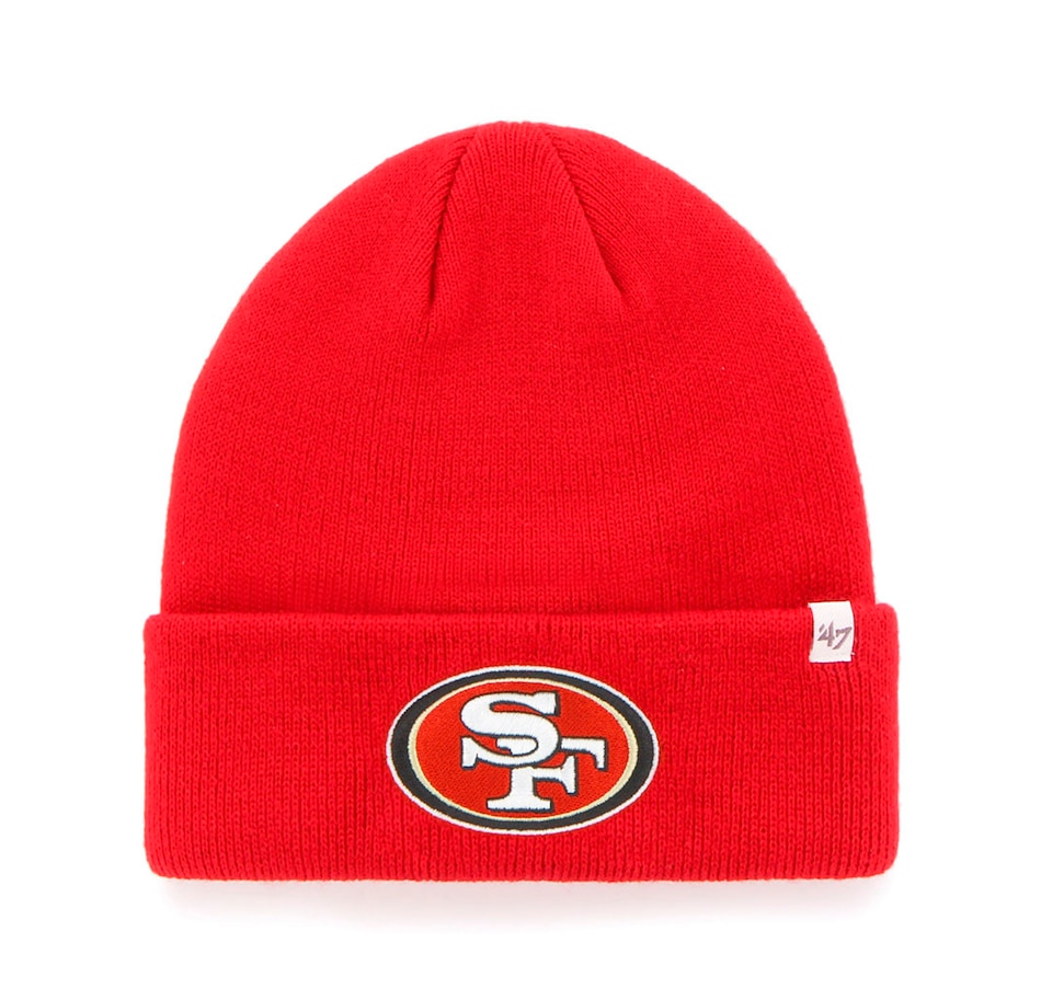 Image 609712.jpg, Product 609-712 / Price $42.99, San Francisco 49ers NFL Raised Cuff Knit Beanie from 47 Brand on TSC.ca's Sports department