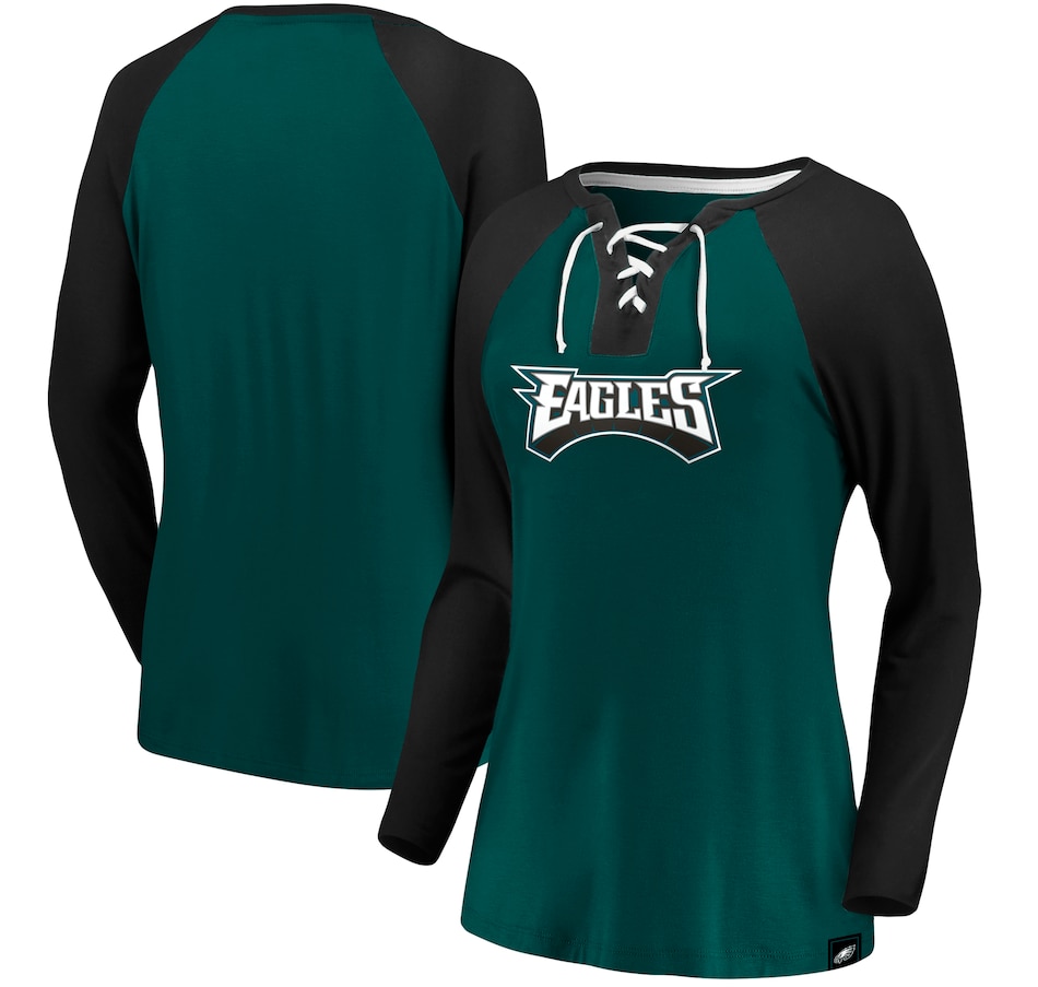 Image 609767_ALTMORE1.jpg, Product 609-767 / Price $62.99, Ladies' Philadelphia Eagles NFL Break Out Play Lace-Up Long Sleeve from Fanatics on TSC.ca's Sports department