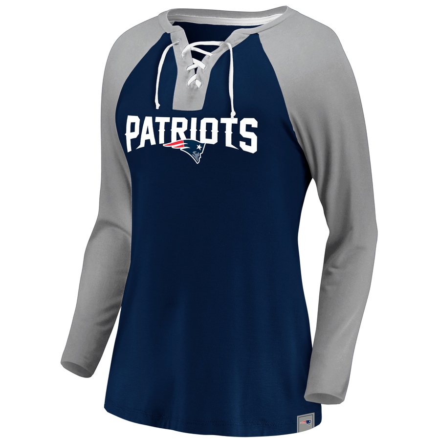Image 609772.jpg, Product 609-772 / Price $62.99, Ladies' New England Patriots NFL Break Out Play Lace-Up Long Sleeve on TSC.ca's Sports department
