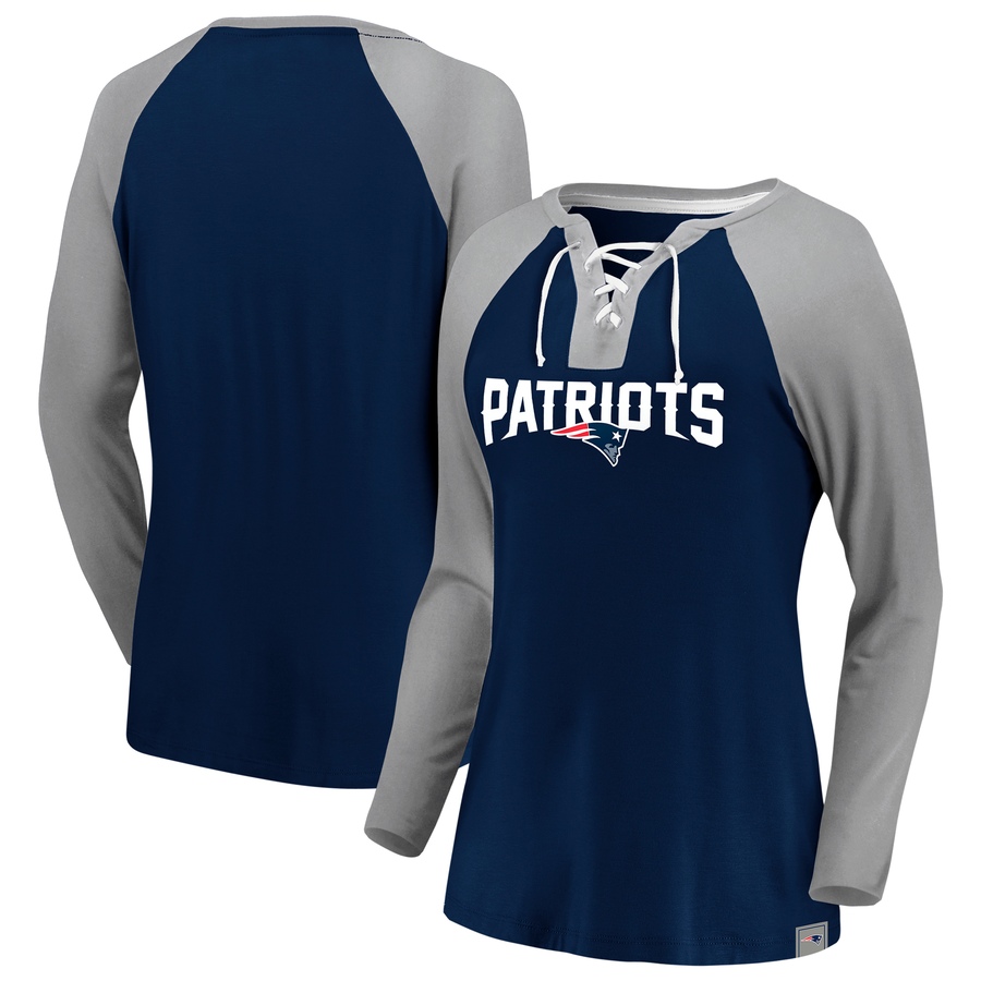 Image 609772_ALTMORE1.jpg, Product 609-772 / Price $62.99, Ladies' New England Patriots NFL Break Out Play Lace-Up Long Sleeve on TSC.ca's Sports department
