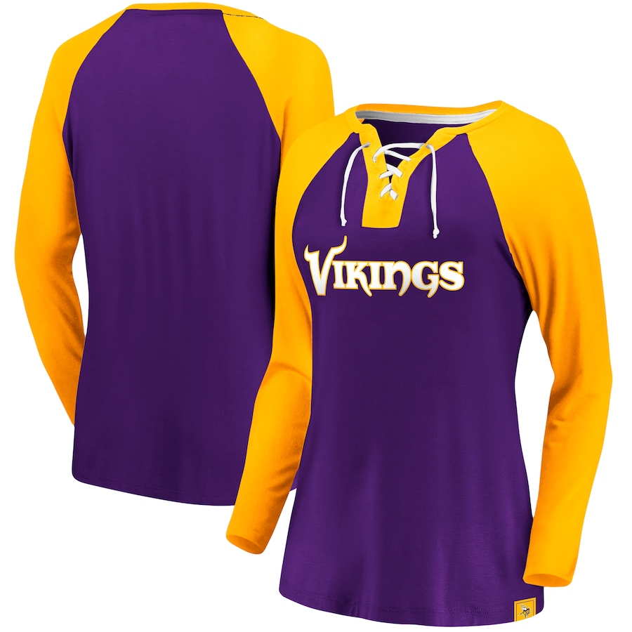Image 609778_ALTMORE1.jpg, Product 609-778 / Price $59.99, Ladies' Minnesota Vikings NFL Break Out Play Lace-Up Long Sleeve  on TSC.ca's Sports department