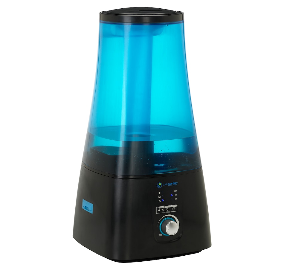 Image 609877.jpg, Product 609-877 / Price $158.95, PureGuardian H5450BCA 100-Hour Ultrasonic Warm & Cool Mist Humidifier with UV-C & Aromatherapy Tray from Guardian Technologies on TSC.ca's Home & Garden department