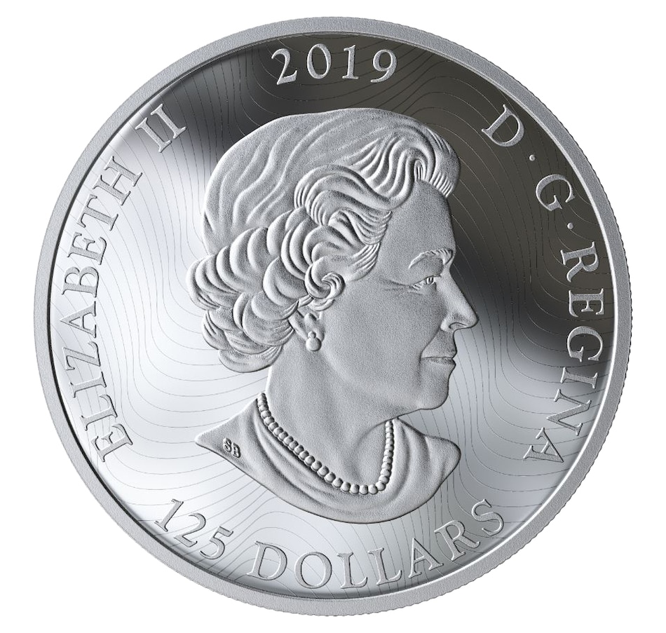 Image 609893_ALTMORE1.jpg, Product 609-893 / Price $1,199.95, 2019 $125 Fine Silver Coin Primal Predators: the Grizzly from Royal Canadian Mint (RCM) on TSC.ca's Coins department