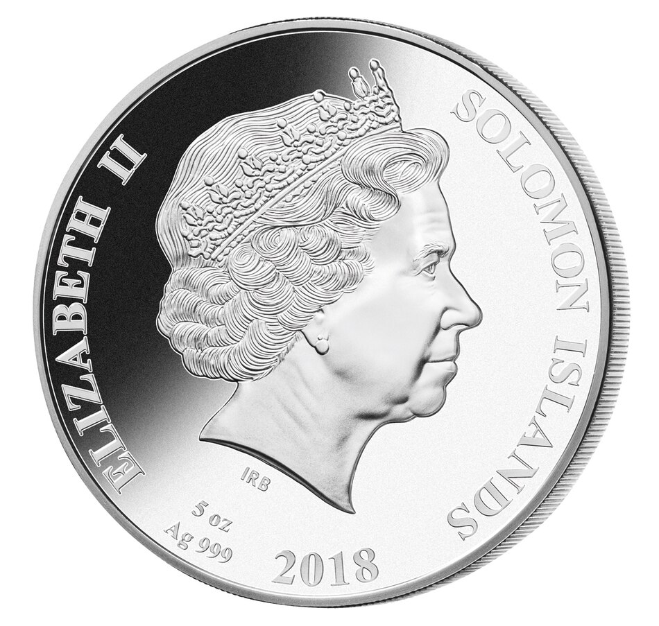 Image 609927_ALTMORE1.jpg, Product 609-927 / Price $599.95, $25 Cook’s Endeavour Mother-of-Pearl Special Feature 5-Ounce Fine Silver from Canadian Coin & Currency on TSC.ca's Coins department