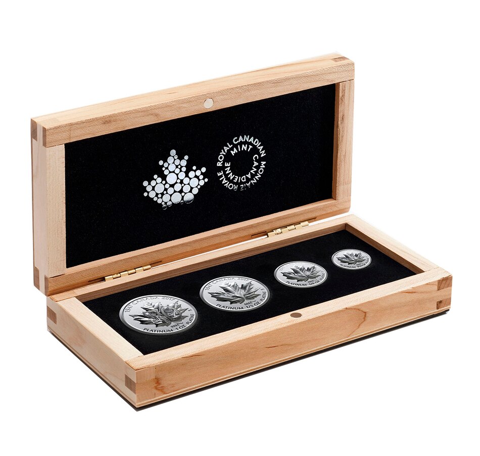 Image 609942.jpg, Product 609-942 / Price $4,999.95, 2017 Pure Platinum Fractional Set A Royal Wedding Anniversary from Royal Canadian Mint (RCM) on TSC.ca's Coins department