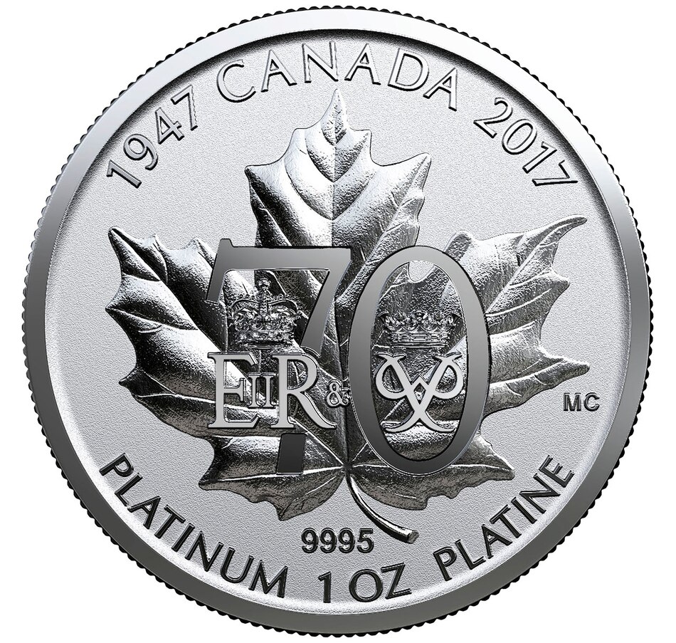Image 609942_ALTMORE4.jpg, Product 609-942 / Price $4,999.95, 2017 Pure Platinum Fractional Set A Royal Wedding Anniversary from Royal Canadian Mint (RCM) on TSC.ca's Coins department