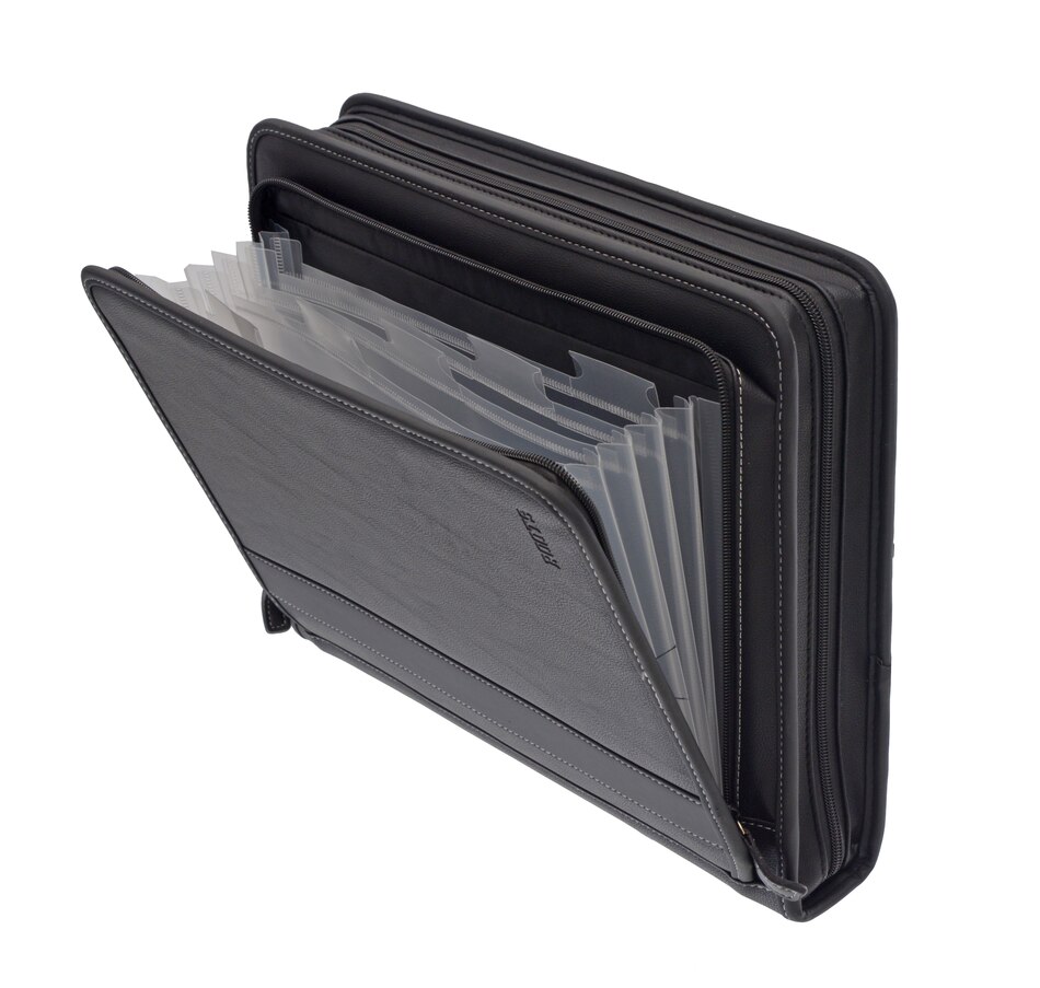 Image 611870_ALTMORE2.jpg, Product 611-870 / Price $129.99, Roots Deluxe Double Zip-Around Executive Padfolio from ROOTS on TSC.ca's Home & Garden department