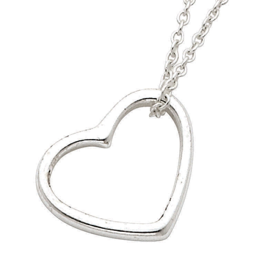 Image 617020.jpg, Product 617-020 / Price $41.99, Sterling Silver Heart Necklace from Splendid Jewellery on TSC.ca's Jewellery department