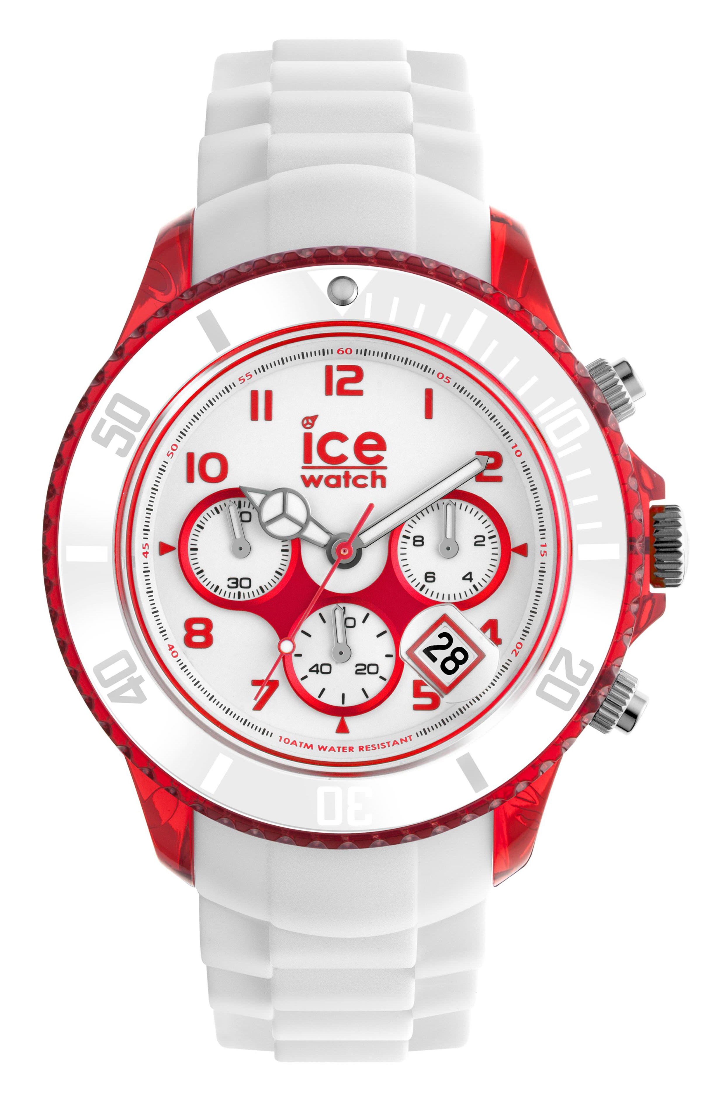 Ice Watches Chrono Party Watch with Silicone Strap