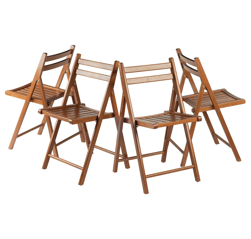 Image 617282_TEA.jpg, Product 617-282 / Price $208.95, Winsome Robin 4-Piece Folding Chair Set from Winsome on TSC.ca's Home & Garden department