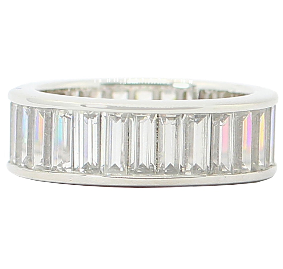 Image 617639_ALTMORE1.jpg, Product 617-639 / Price $157.99, Diamonelle Sterling Silver Diamonelle Baguette Eternity Band from Diamonelle on TSC.ca's Jewellery department