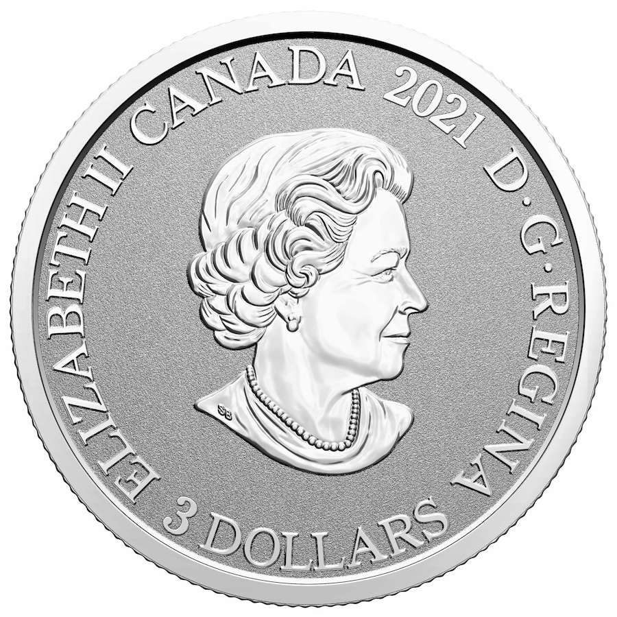 Image 618239_ALTMORE1.jpg, Product 618-239 / Price $59.95, 2020 $3 Fine Silver Coins Floral Emblems of Canada: Prince Edward Island Lady's Slipper from Royal Canadian Mint (RCM) on TSC.ca's Coins department