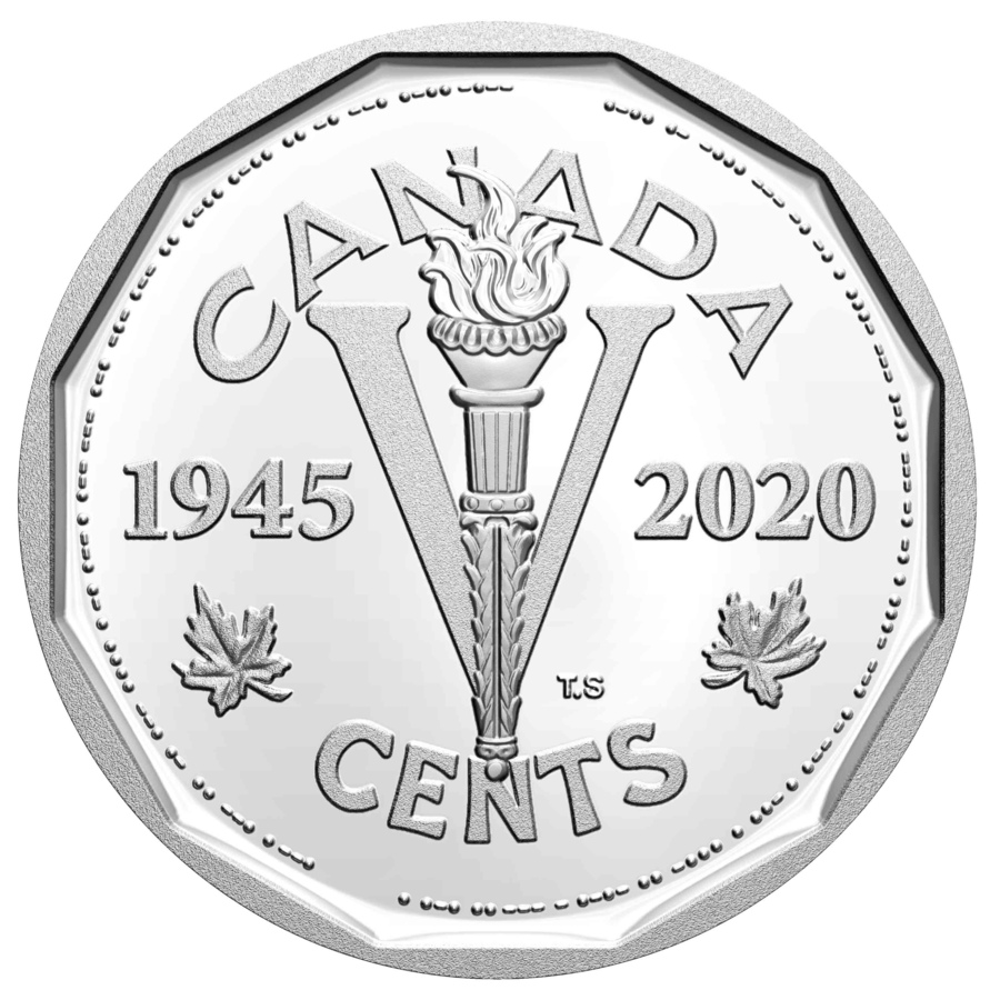 Image 618241_ALTMORE13.jpg, Product 618-241 / Price $99.95, 2020 Proof Set with V-E Day Commemorative Silver Dollar from Royal Canadian Mint (RCM) on TSC.ca's Coins department