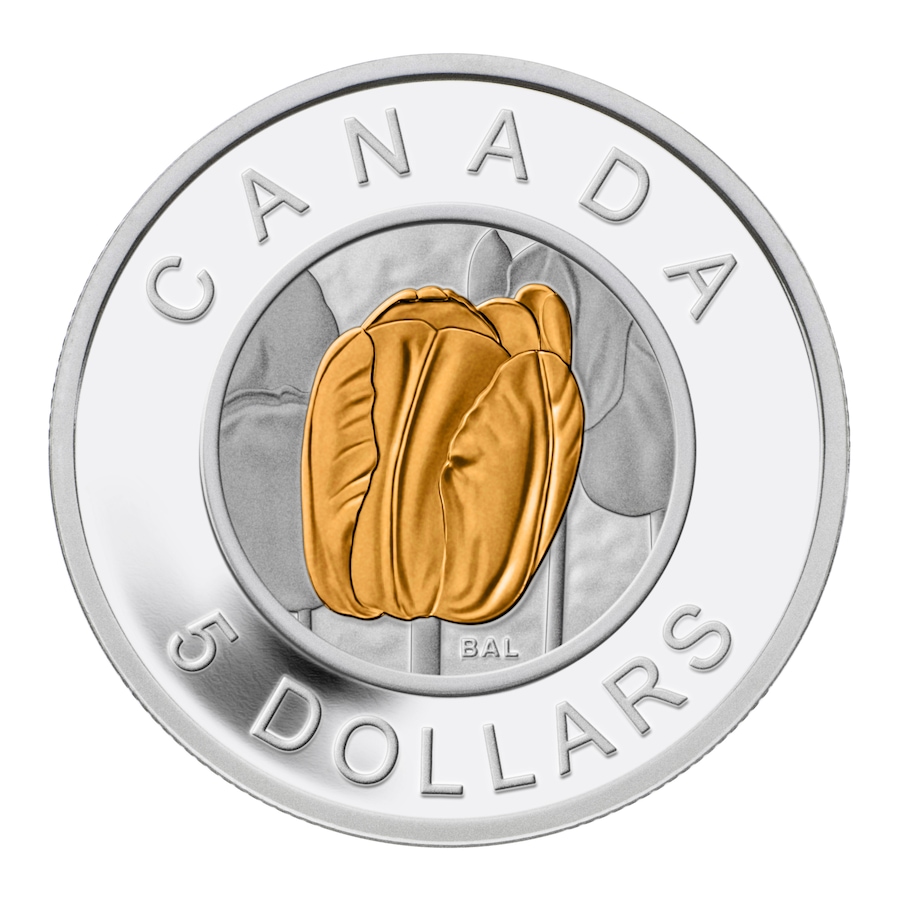 Image 618251_ALTMORE1.jpg, Product 618-251 / Price $99.95, $5 Fine Silver Coin 2014 Tulip from Royal Canadian Mint (RCM) on TSC.ca's Coins department