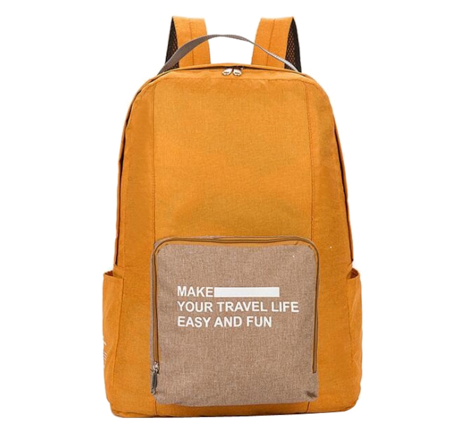 Image 618267_YEL.jpg, Product 618-267 / Price $36.95, Nicci Foldable Backpack from NICCI on TSC.ca's Fashion department