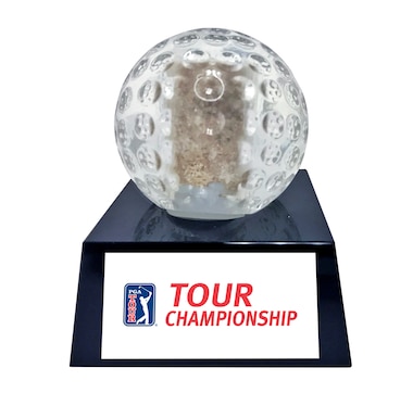 Fanatics Authentic 2018 Tour Championship Crystal Ball Filled with Bunker Sand from the 2018 Tour Championship